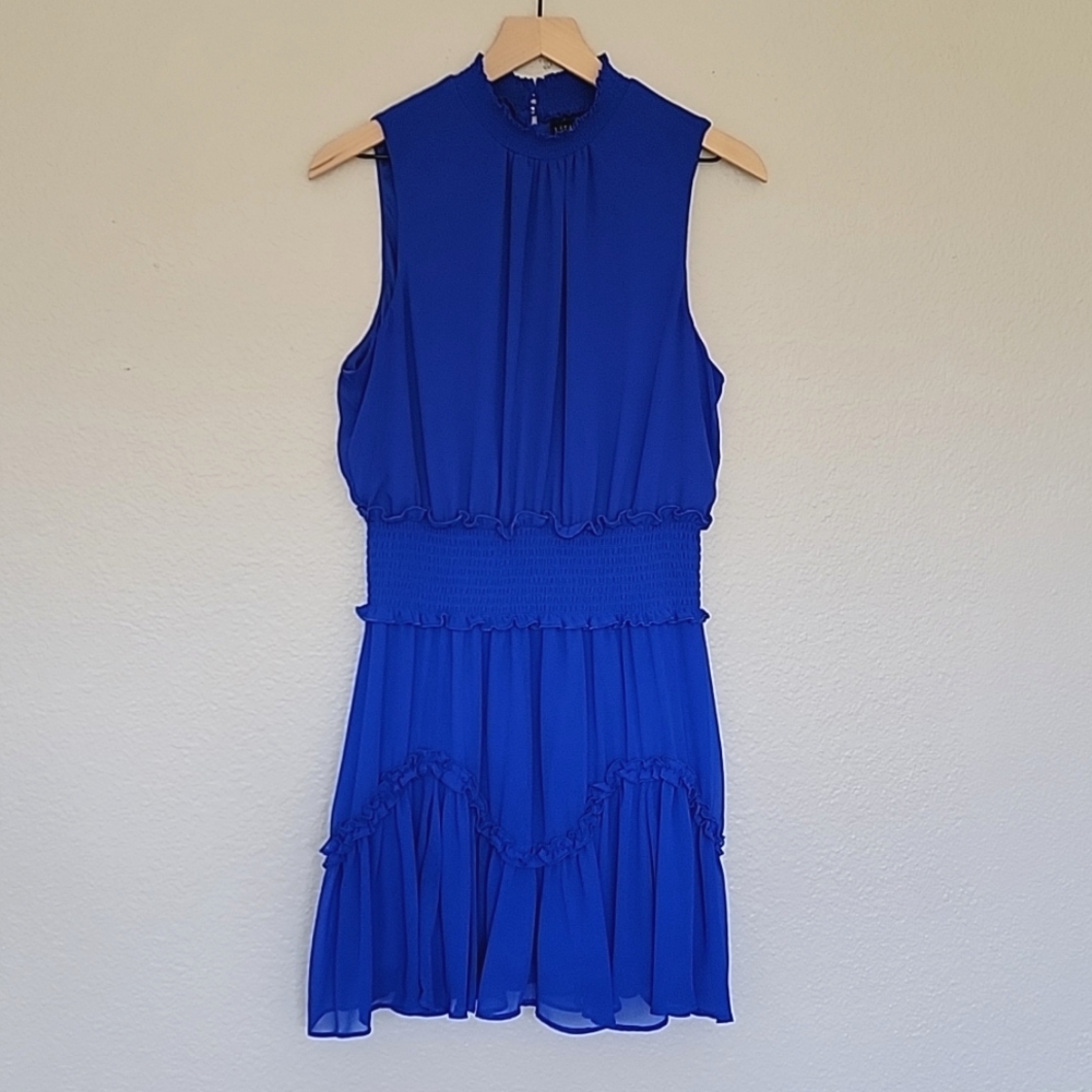 1. State Fabiana Smocked Dress, L